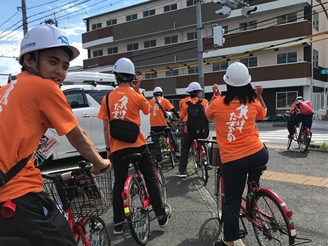 チラシ配り（ポスティング、ボランティアセンターの周知など）　・訪問・声かけ・見守り活動