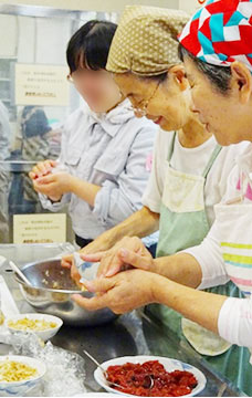 炊き出し・配食・給水のお手伝い