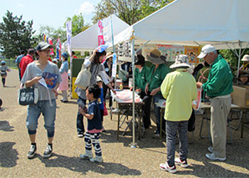 狭山池まつり等　イベント時のPR活動