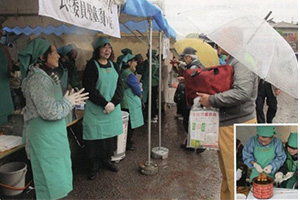 健康福祉フェスティバルでの民児協ブース